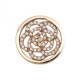 Nature's Beauties Sparkling Flower Lady's Gold Plate 23mm Coin